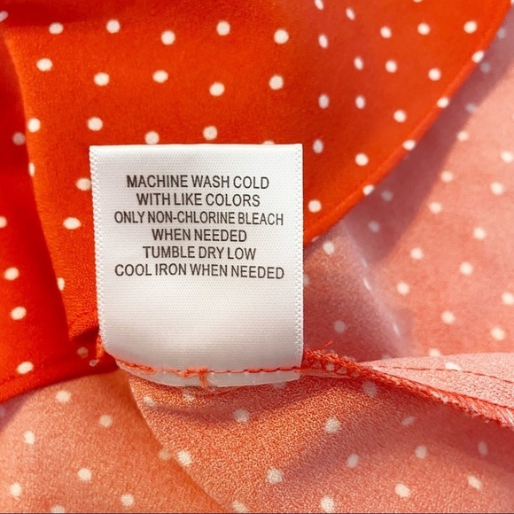 ModCloth Polka Dot Flutter Sleeve Top - XS - Picture 6 of 10